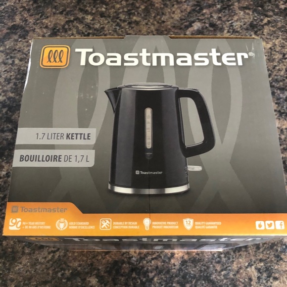 Toastmaster Electric Kettle New 1.7 Liter - Picture 4 of 5